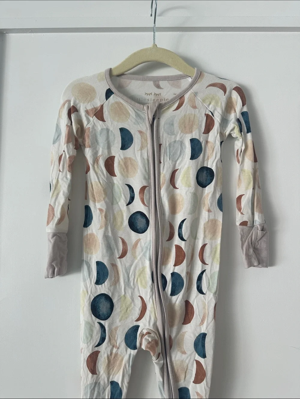 Little Sleepies moon print Pajamas